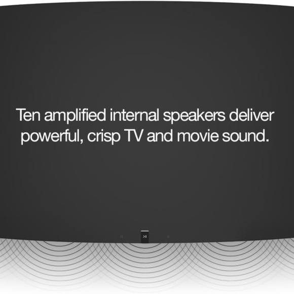 Sonos PBASEUS1BLK PLAYBASE Wireless Soundbar Home Theater and Streaming Music - Picture 7 of 8